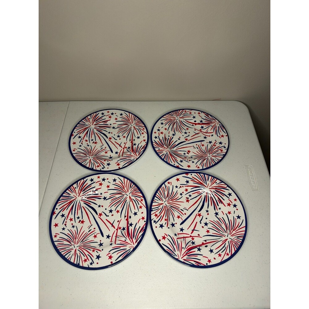 Sur La table Four Stars and Stripes Plate